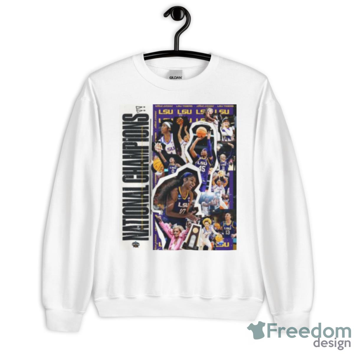 LSU Tigers 2023 NCAA New National Champions Shirt - Unisex Heavy Blend Crewneck Sweatshirt