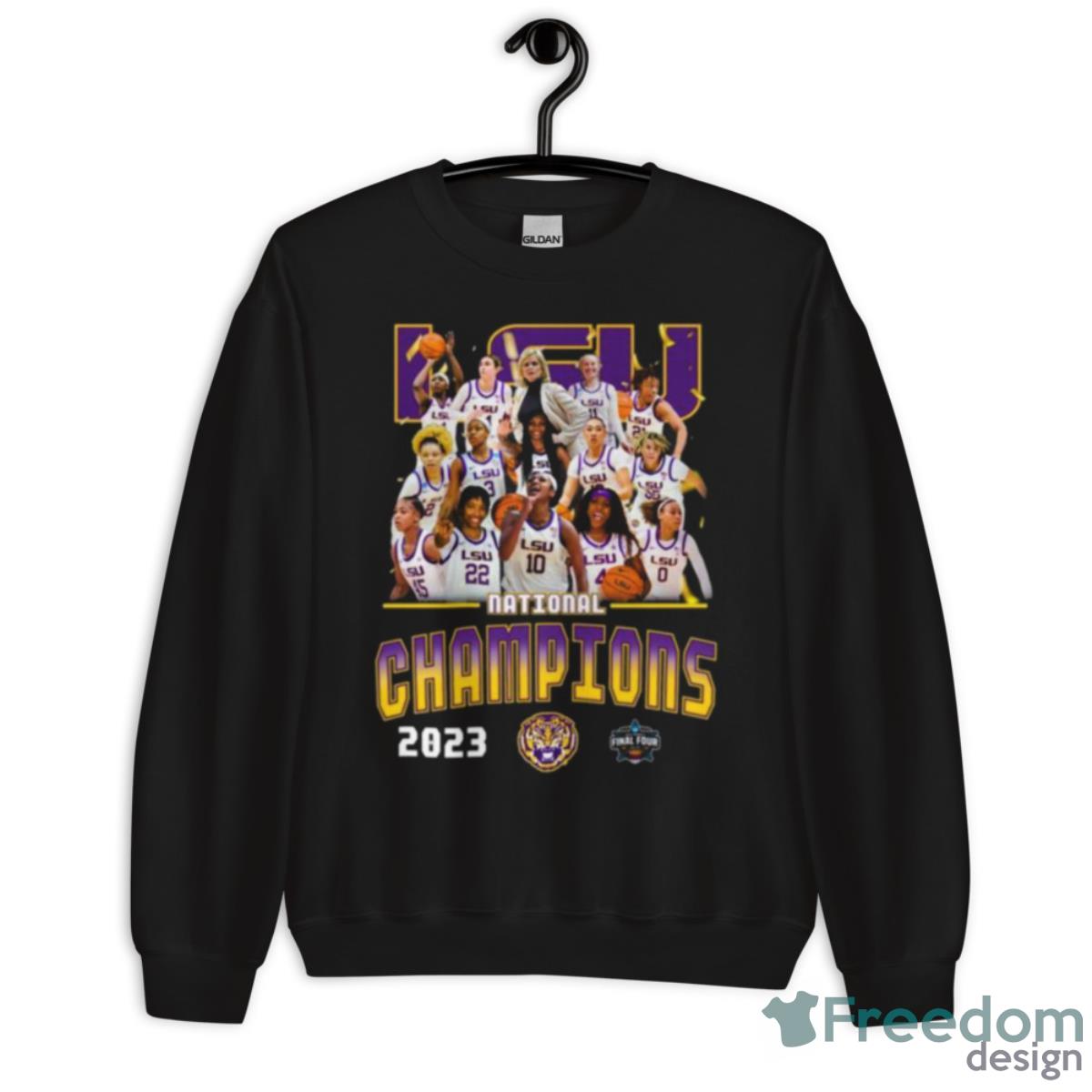 LSU Tigers Teams 2023 NCAA Division I National Champion Shirt - Unisex Crewneck Sweatshirt