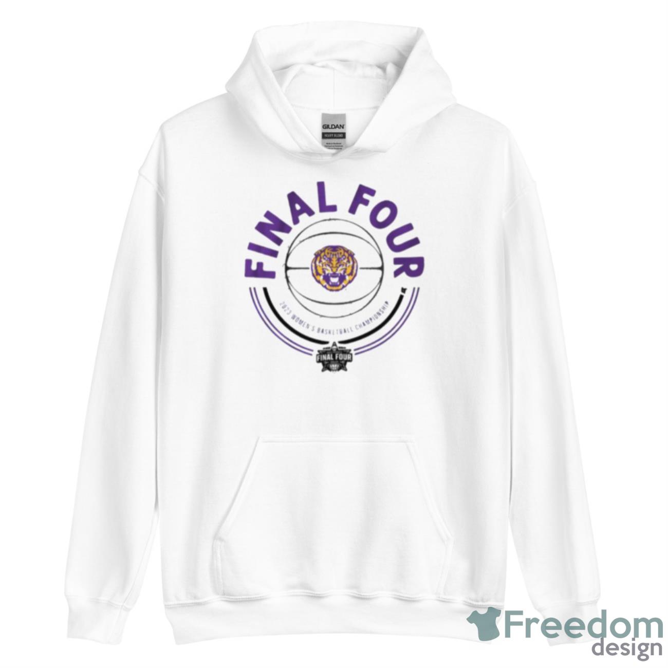 LSU Tigers Women’s Final Four 2023 Basketball Championship Shirt - Unisex Heavy Blend Hooded Sweatshirt