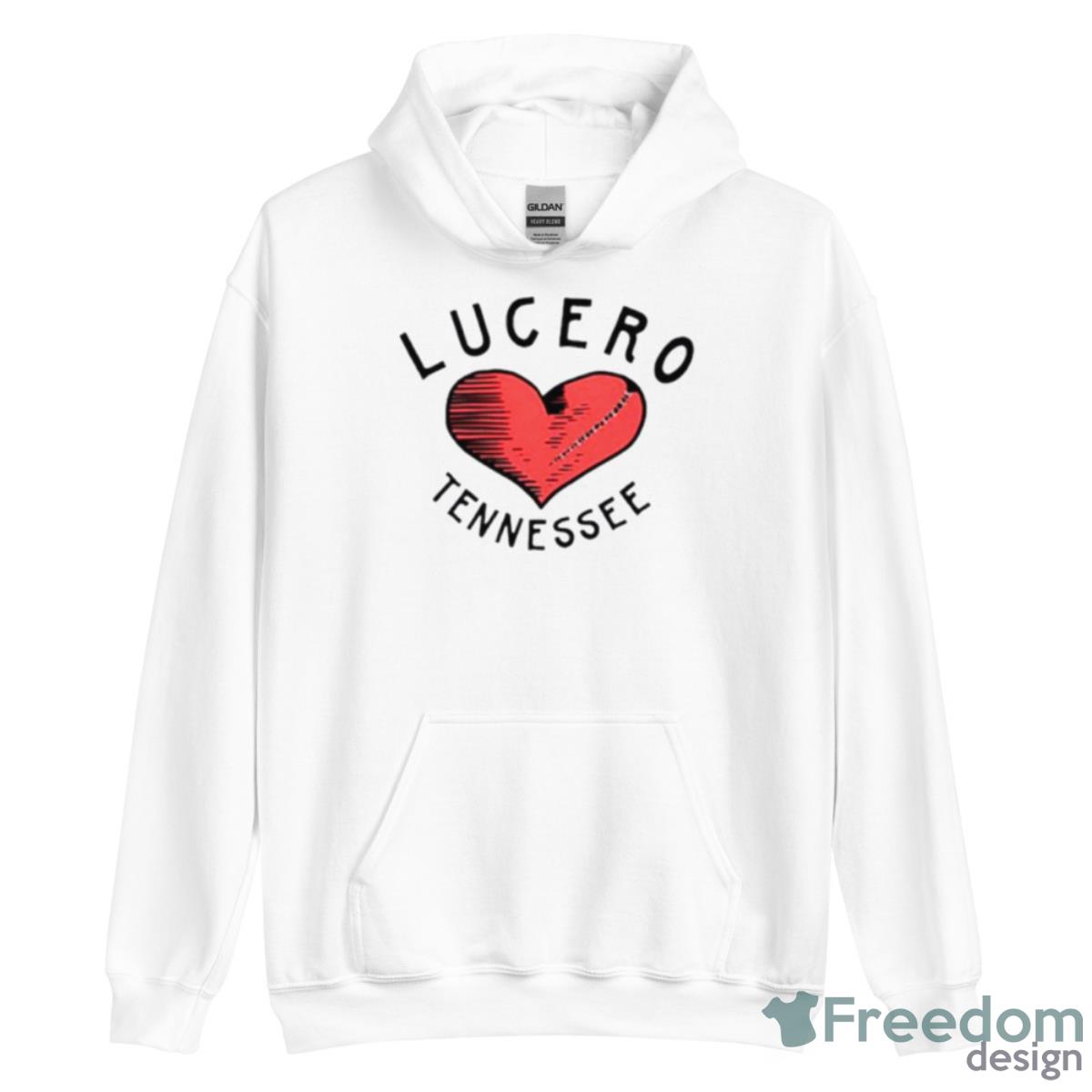 Lucero Tennessee Broken Heart Shirt - Unisex Heavy Blend Hooded Sweatshirt Lucero Tennessee Broken Heart Shirt - Unisex Heavy Blend Hooded Sweatshirt