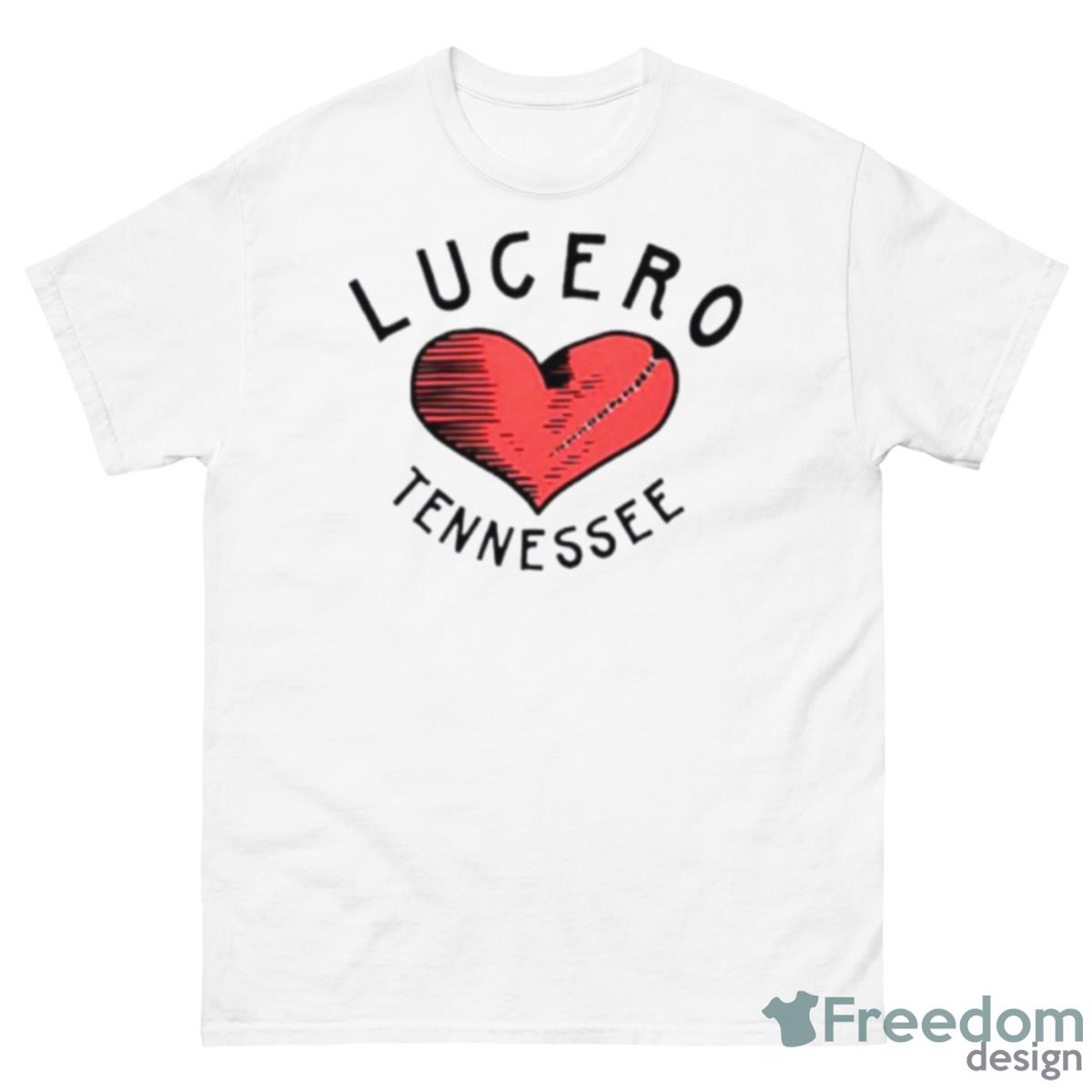 Lucero Tennessee Broken Heart Shirt - 500 Men’s Classic Tee Gildan