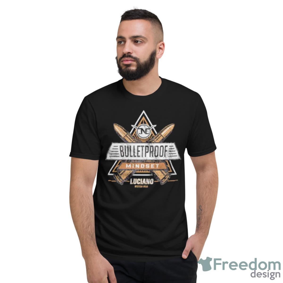 Luciano Western Wear Bulletproof Mindset Vintage Shirt - Short Sleeve T-Shirt