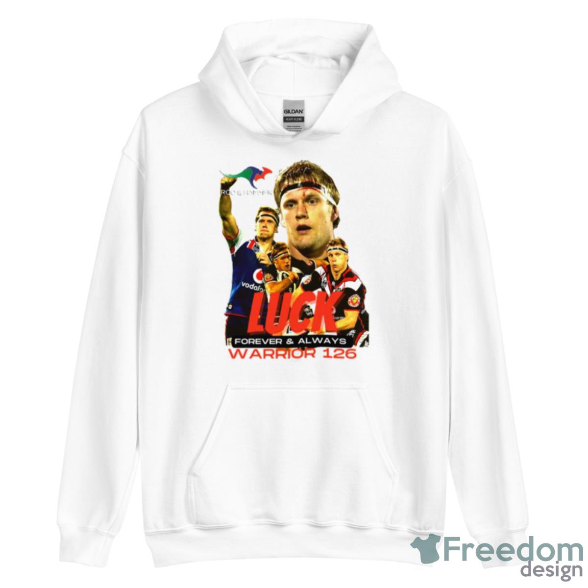 Luck Forever & Always Warrior 126 Rugby Shirt - Unisex Heavy Blend Hooded Sweatshirt Luck Forever & Always Warrior 126 Rugby Shirt - Unisex Heavy Blend Hooded Sweatshirt