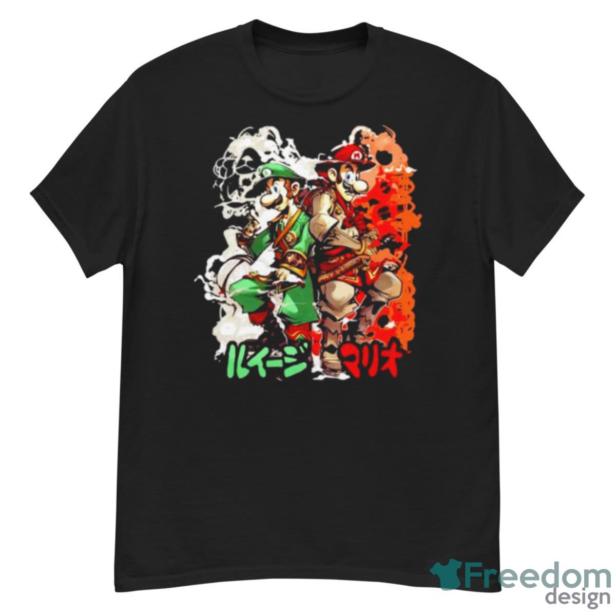 Luigi And Mario Samurai Shirt - G500 Men’s Classic T-Shirt