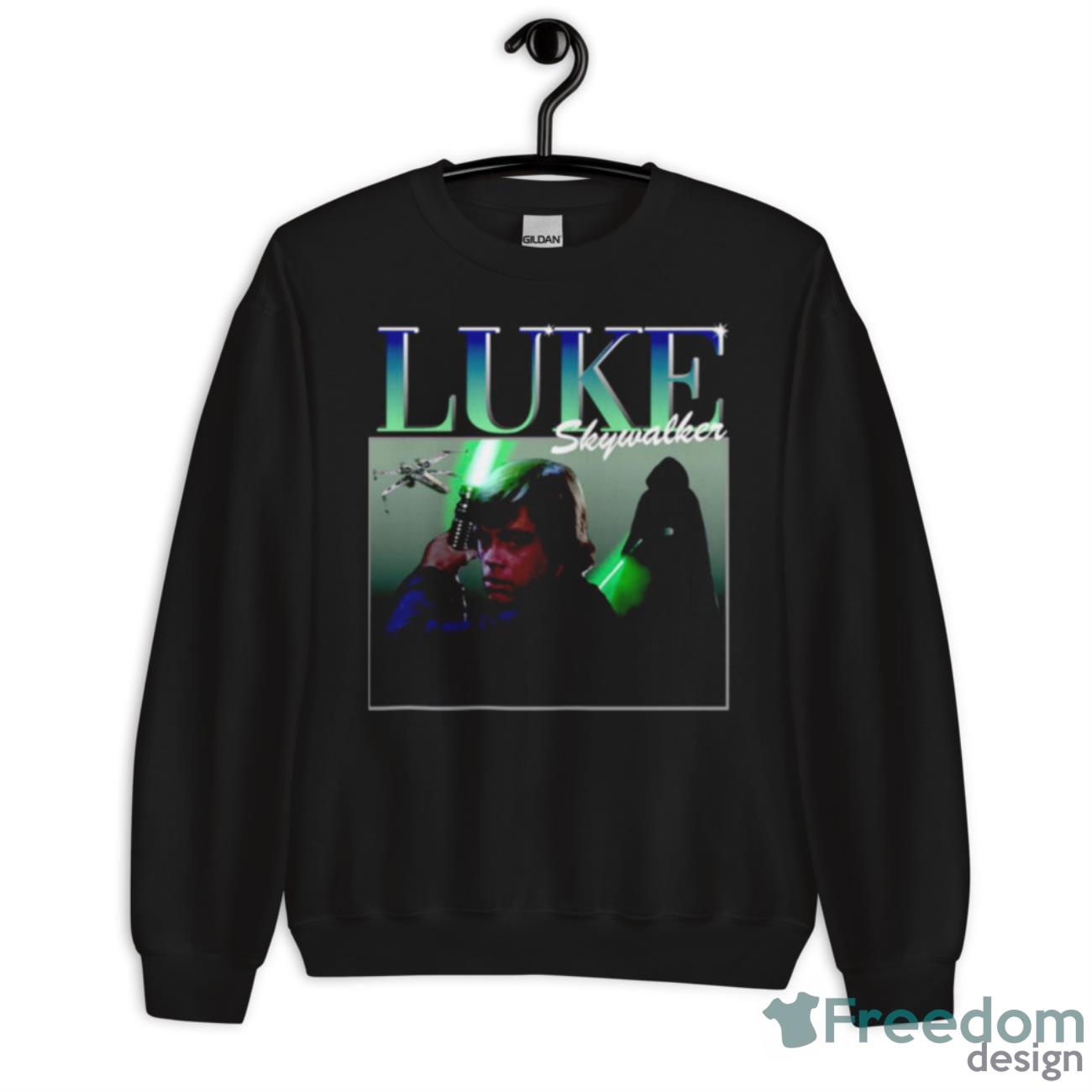 Luke Skywalker Collage Star Wars Shirt - Unisex Crewneck Sweatshirt Luke Skywalker Collage Star Wars Shirt - Unisex Crewneck Sweatshirt