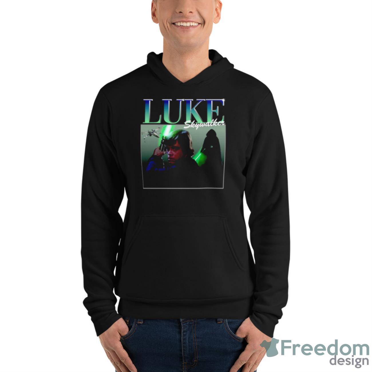 Luke Skywalker Collage Star Wars Shirt - Unisex Fleece Pullover Hoodie Luke Skywalker Collage Star Wars Shirt - Unisex Fleece Pullover Hoodie