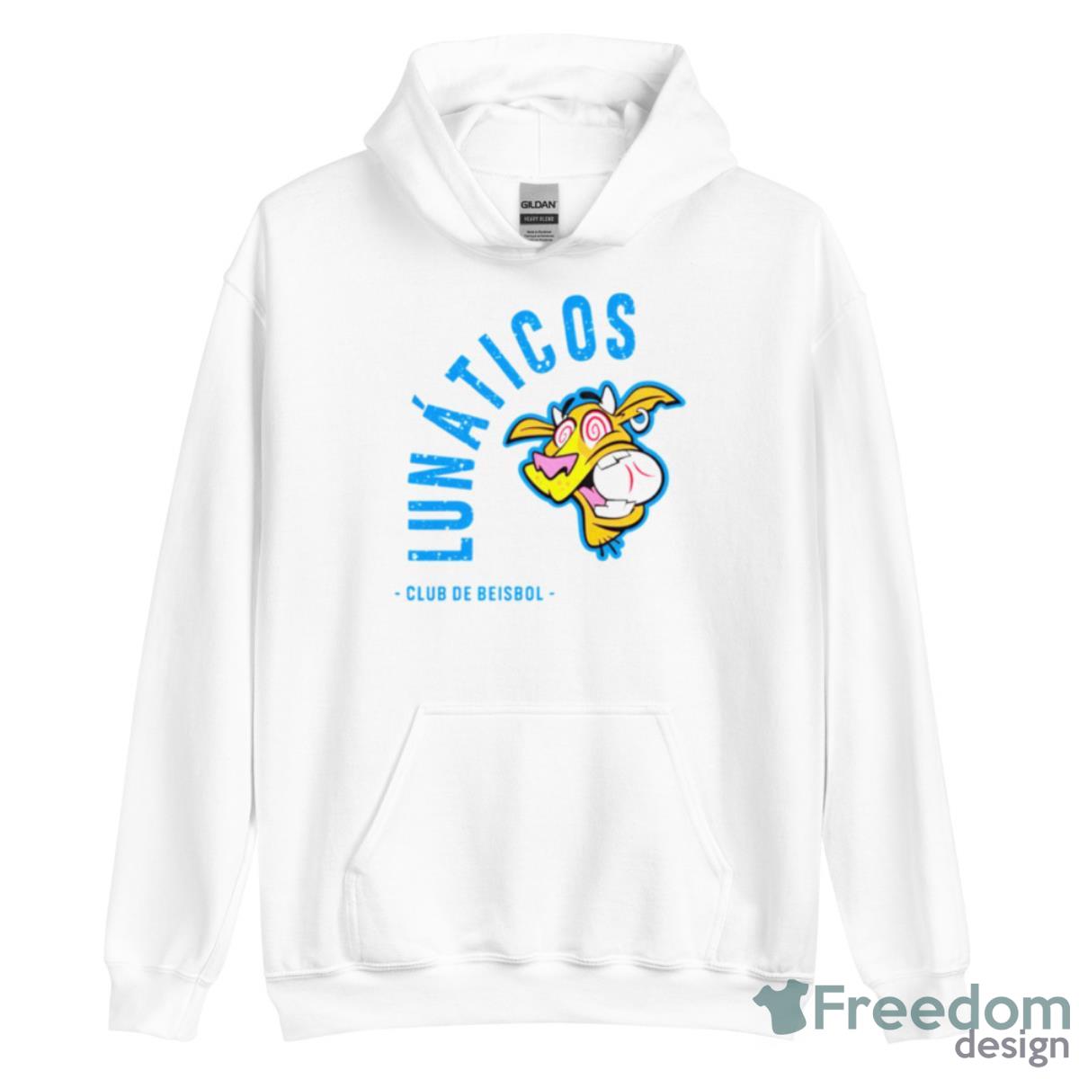 Lunaticos Club De Beisbol Copa Wrap Shirt - Unisex Heavy Blend Hooded Sweatshirt