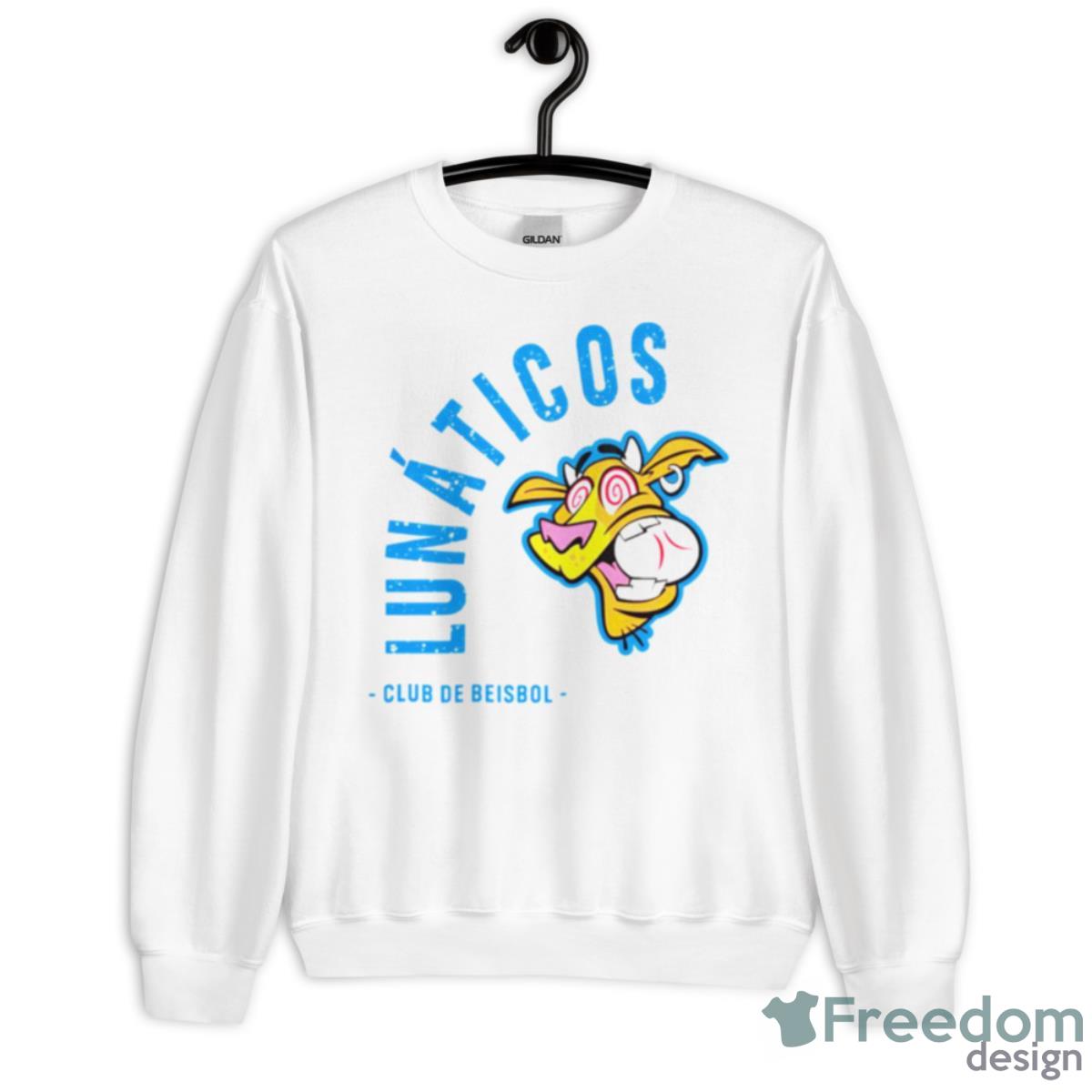 Lunaticos Club De Beisbol Copa Wrap Shirt - Unisex Heavy Blend Crewneck Sweatshirt Lunaticos Club De Beisbol Copa Wrap Shirt - Unisex Heavy Blend Crewneck Sweatshirt