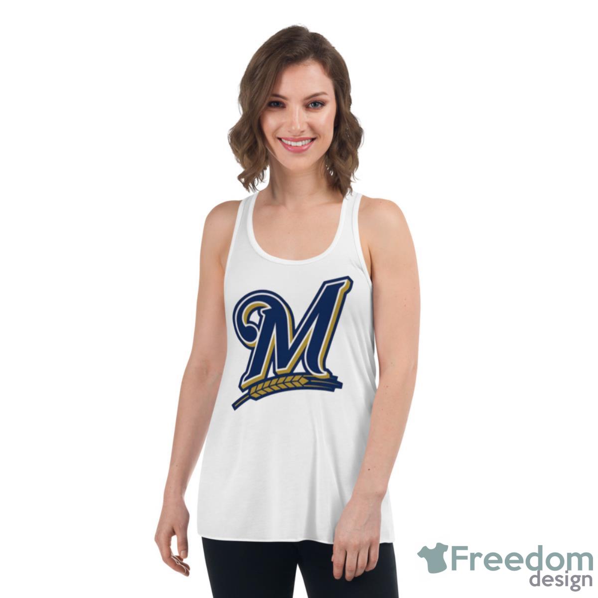 M Stand For Milwaukee Rugby Logo Shirt - Womens Flowy Racerback Tank M Stand For Milwaukee Rugby Logo Shirt - Womens Flowy Racerback Tank