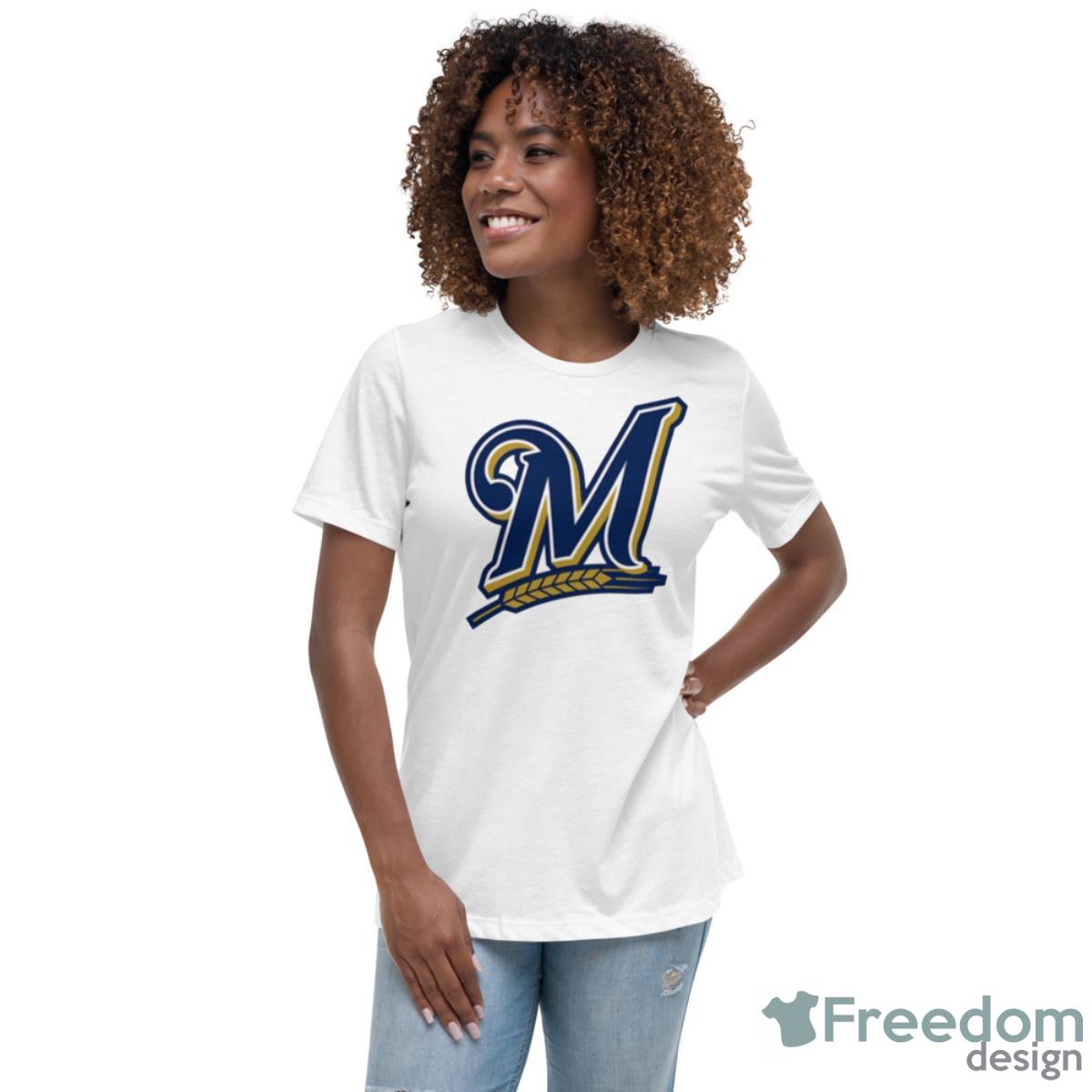 M Stand For Milwaukee Rugby Logo Shirt - Womens Relaxed Short Sleeve Jersey Tee M Stand For Milwaukee Rugby Logo Shirt - Womens Relaxed Short Sleeve Jersey Tee