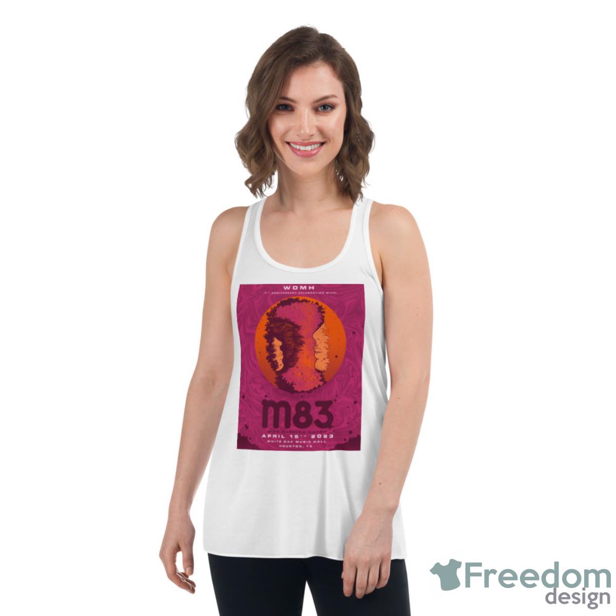 M83 Houston Tx White Oak Music Hall April 15 2023 Poster Shirt image M83 Houston Tx White Oak Music Hall April 15 2023 Poster Shirt