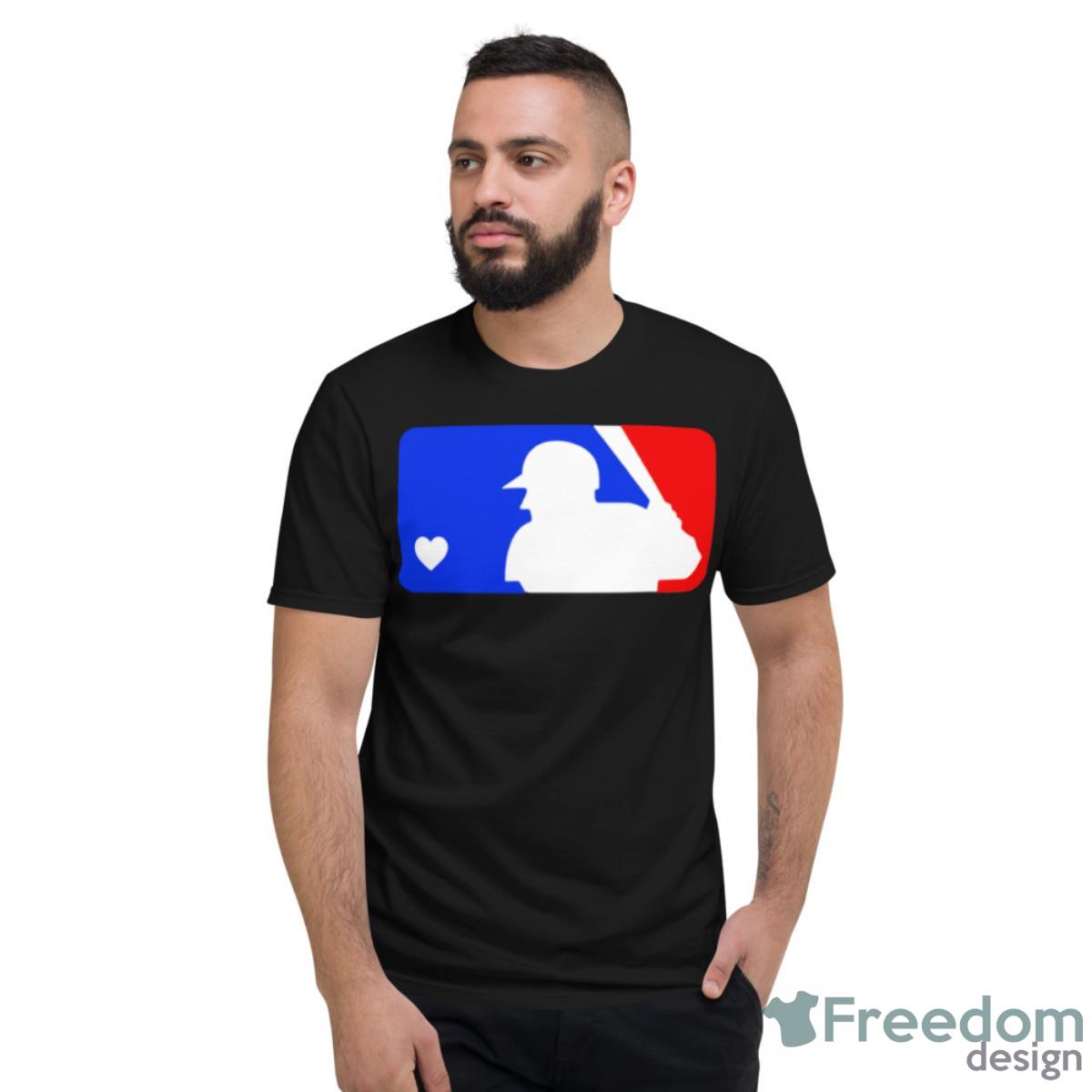 Major League Baseball Heart Logo Shirt - Short Sleeve T-Shirt