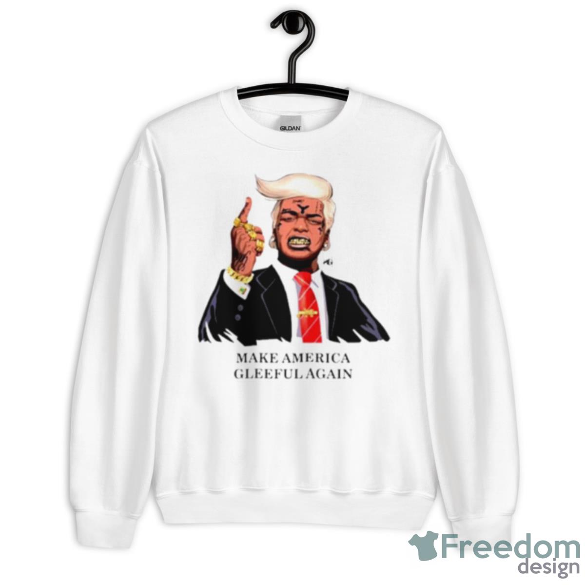 Make America Gleeful Again Shirt - Unisex Heavy Blend Crewneck Sweatshirt