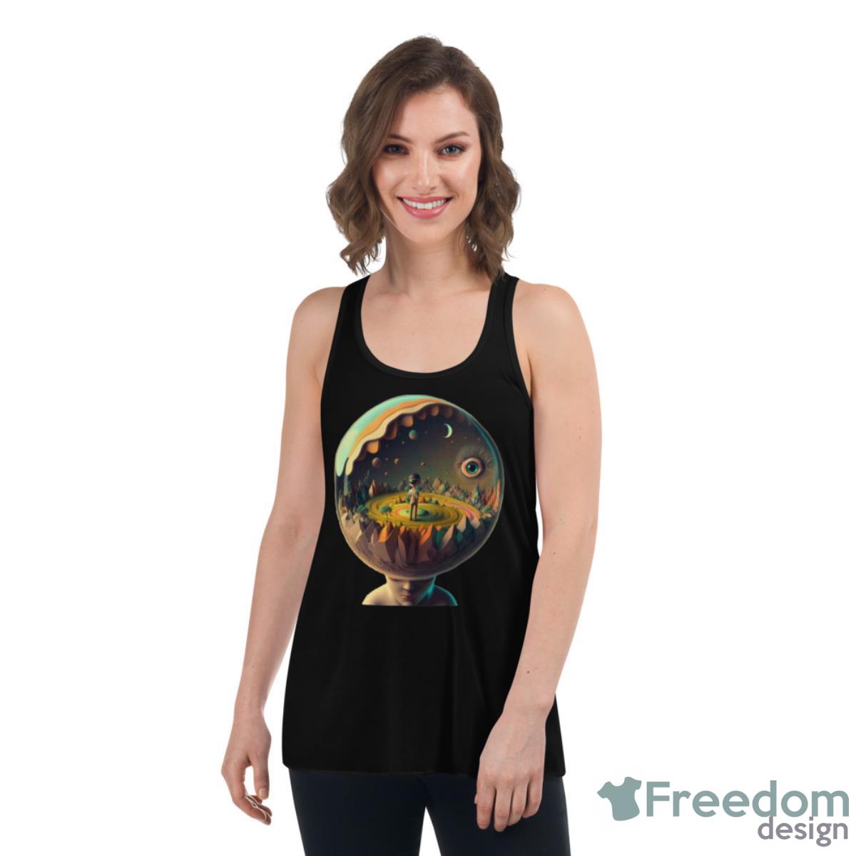 Make It Trippy Shirt - Womens Flowy Racerback Tank Make It Trippy Shirt - Womens Flowy Racerback Tank