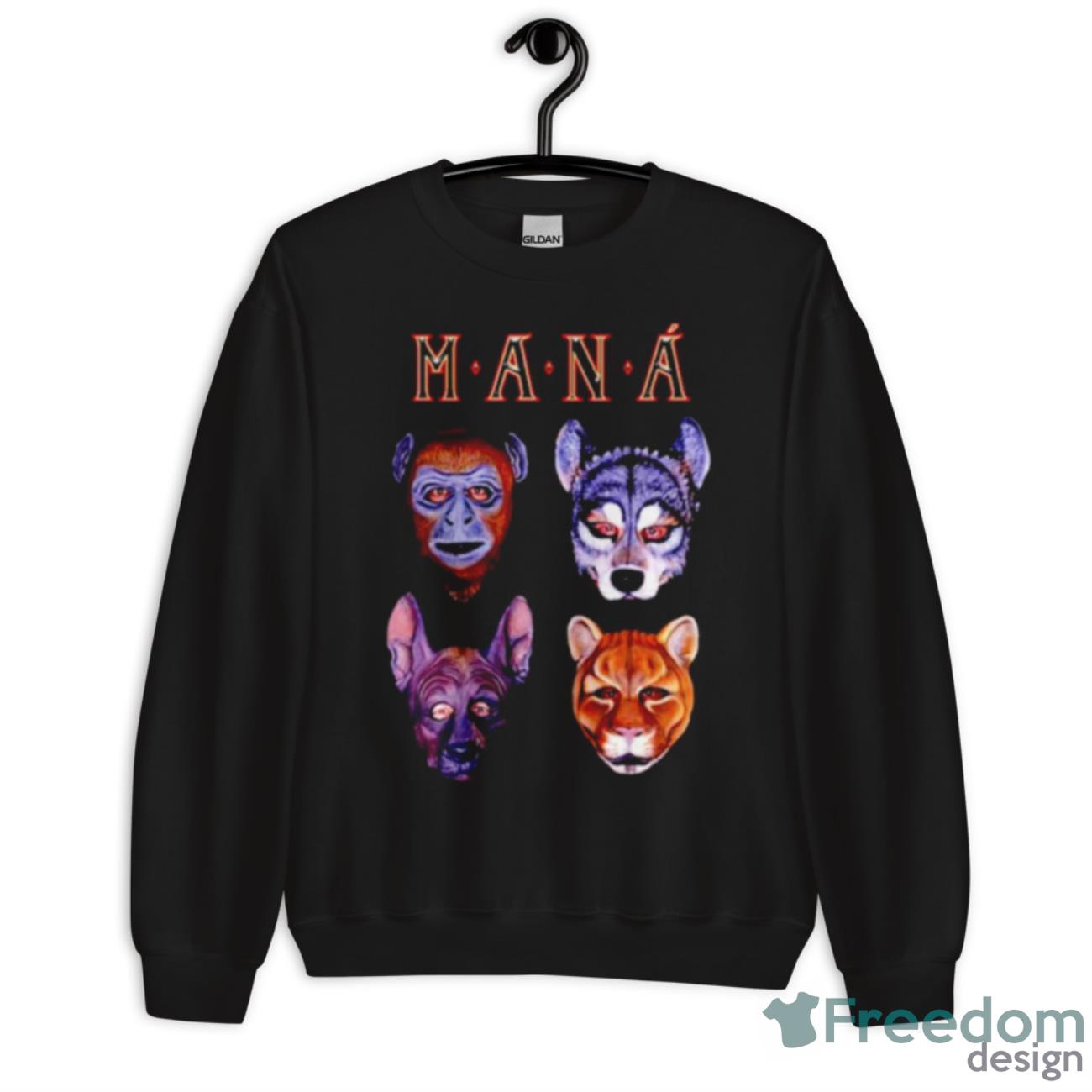 Maná Masks Shirt - Unisex Crewneck Sweatshirt Maná Masks Shirt - Unisex Crewneck Sweatshirt