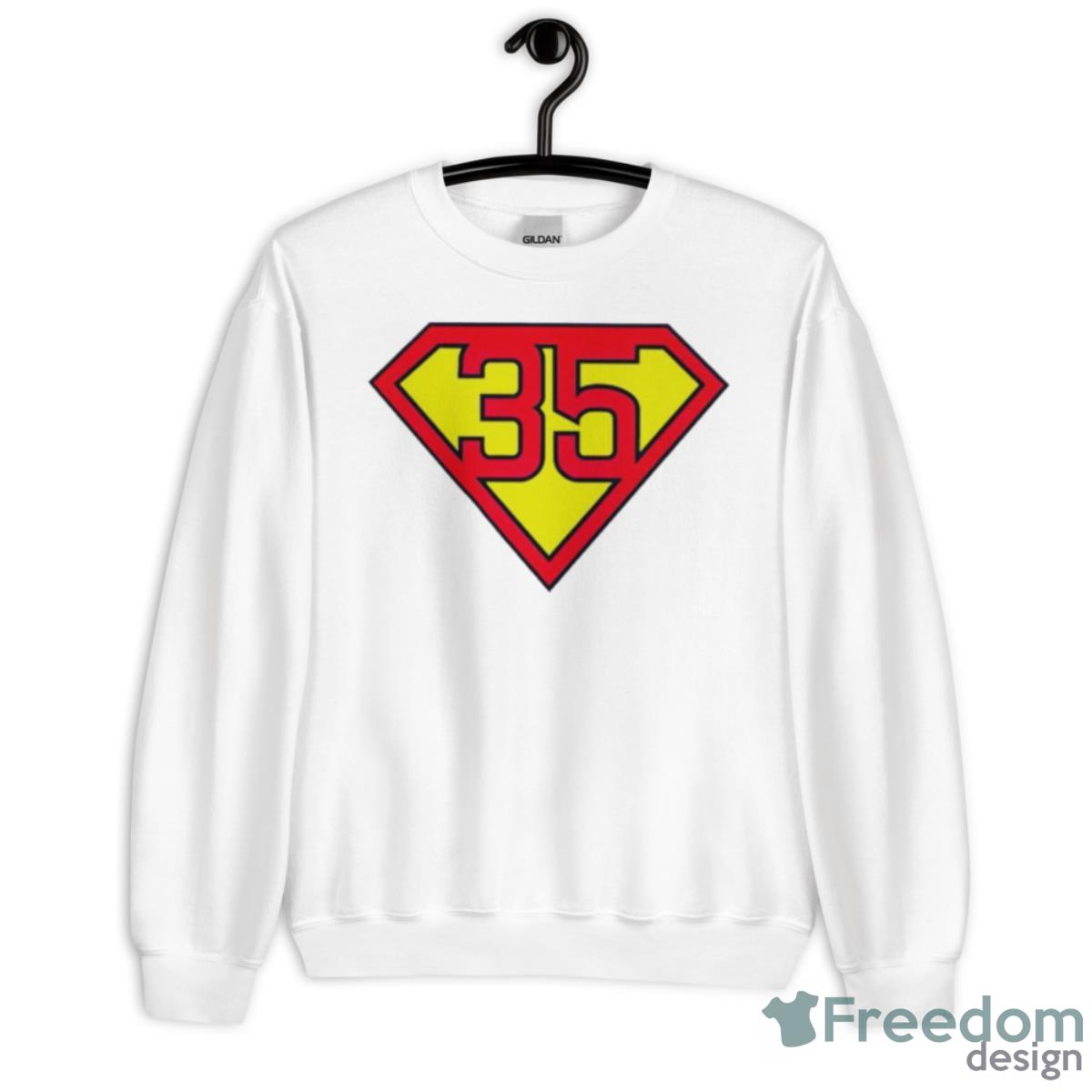 Man Of Steele 35 Shirt - Unisex Heavy Blend Crewneck Sweatshirt