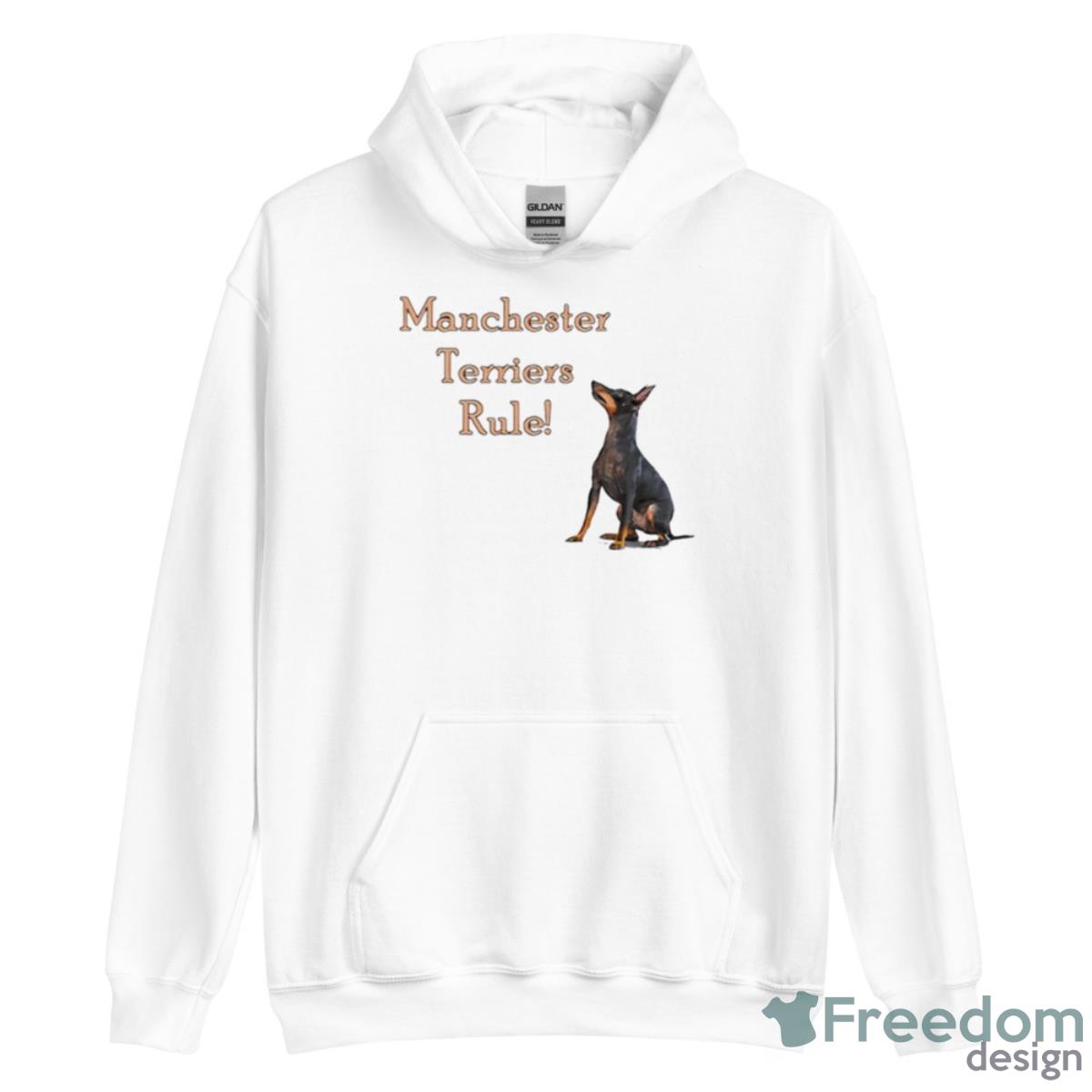 Manchester Terrier Rule Shirt image Manchester Terrier Rule Shirt - Unisex Heavy Blend Hooded Sweatshirt