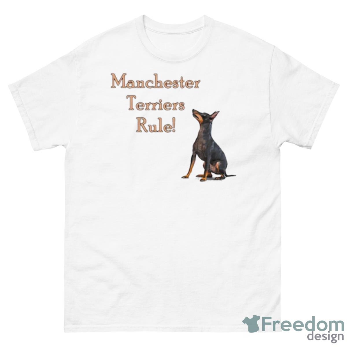 Manchester Terrier Rule Shirt - 500 Men’s Classic Tee Gildan Manchester Terrier Rule Shirt - 500 Men’s Classic Tee Gildan