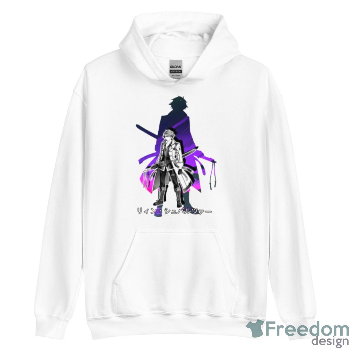 Manga Colored Legend Of Heroes Rean Schwarzer Shirt - Unisex Heavy Blend Hooded Sweatshirt Manga Colored Legend Of Heroes Rean Schwarzer Shirt - Unisex Heavy Blend Hooded Sweatshirt