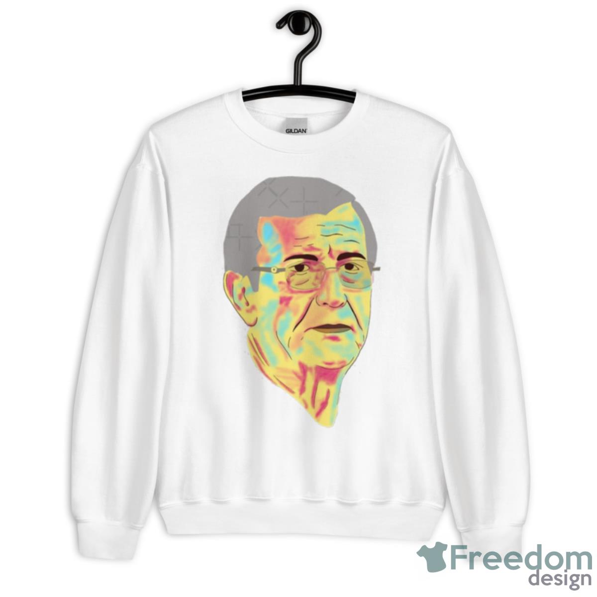 Marcello Lippi Portrait Illustration Shirt - Unisex Heavy Blend Crewneck Sweatshirt