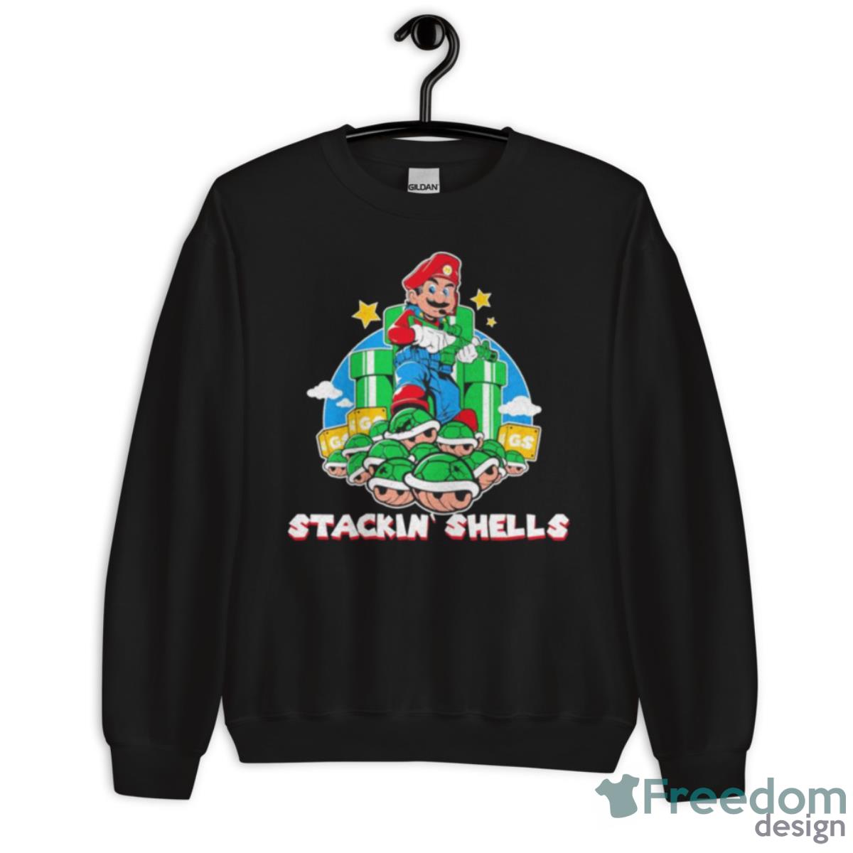 Mario Stackin’ Shells Shirt - Unisex Crewneck Sweatshirt