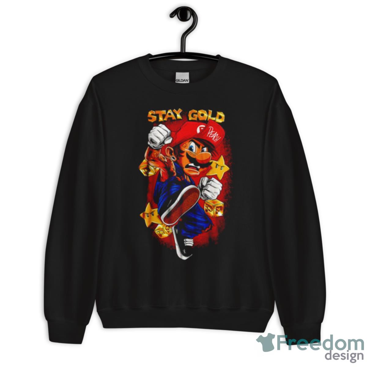 Mario Star Power Shirt - Unisex Crewneck Sweatshirt