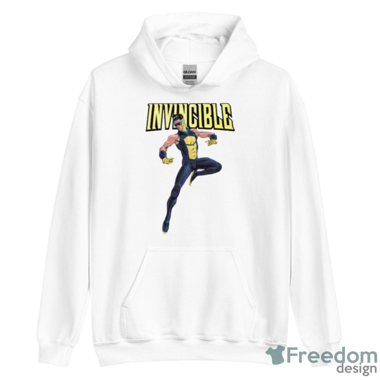 Mark Grayson Logo Invincible Cartoon shirt image Mark Grayson Logo Invincible Cartoon shirt - Unisex Heavy Blend Hooded Sweatshirt