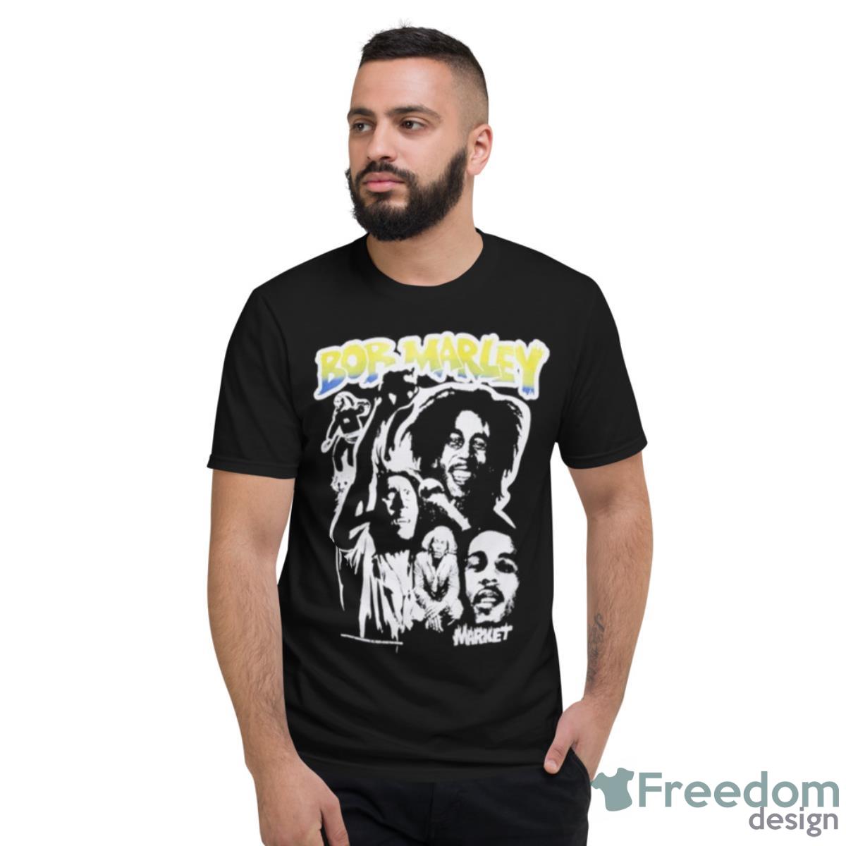 Market Bob Marley Punk Shirt - Short Sleeve T-Shirt