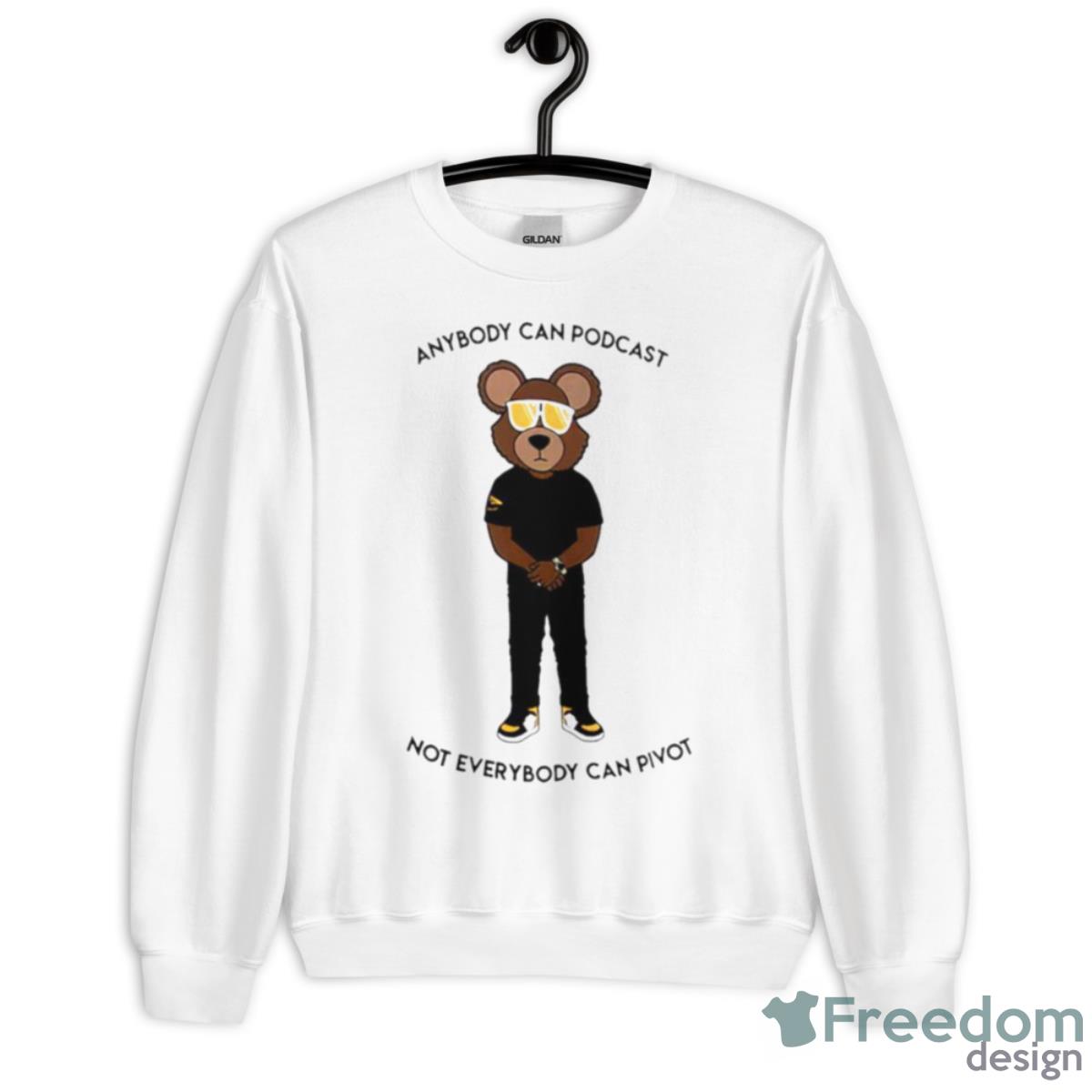 Mascot Anybody Can Podcast Shirt - Unisex Heavy Blend Crewneck Sweatshirt