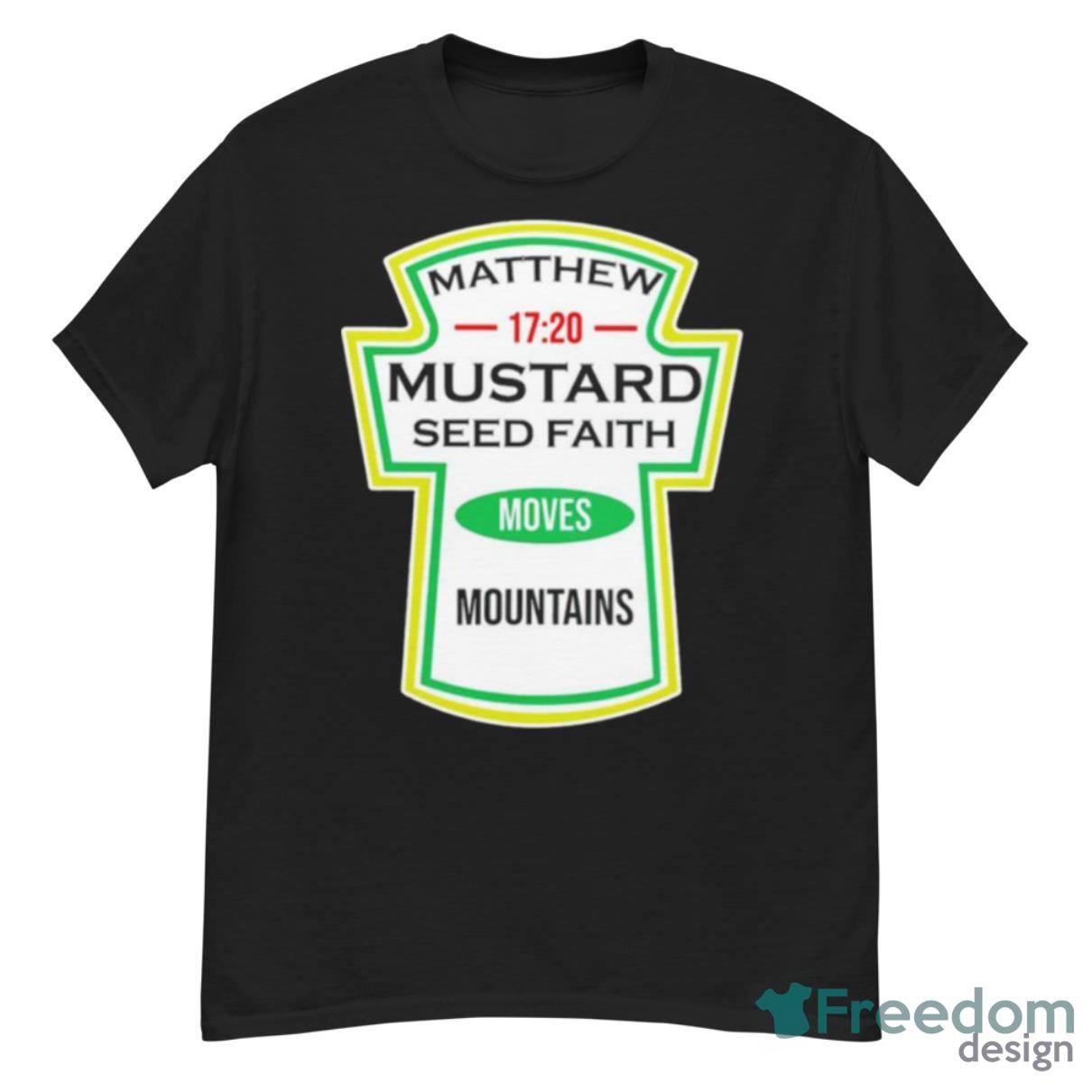 Matthew Mustard Seed Faith Mountains Shirt - G500 Men’s Classic T-Shirt