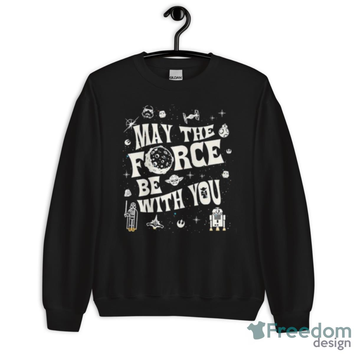 May The Force Be With You Rebel Alliance Shirt - Unisex Crewneck Sweatshirt