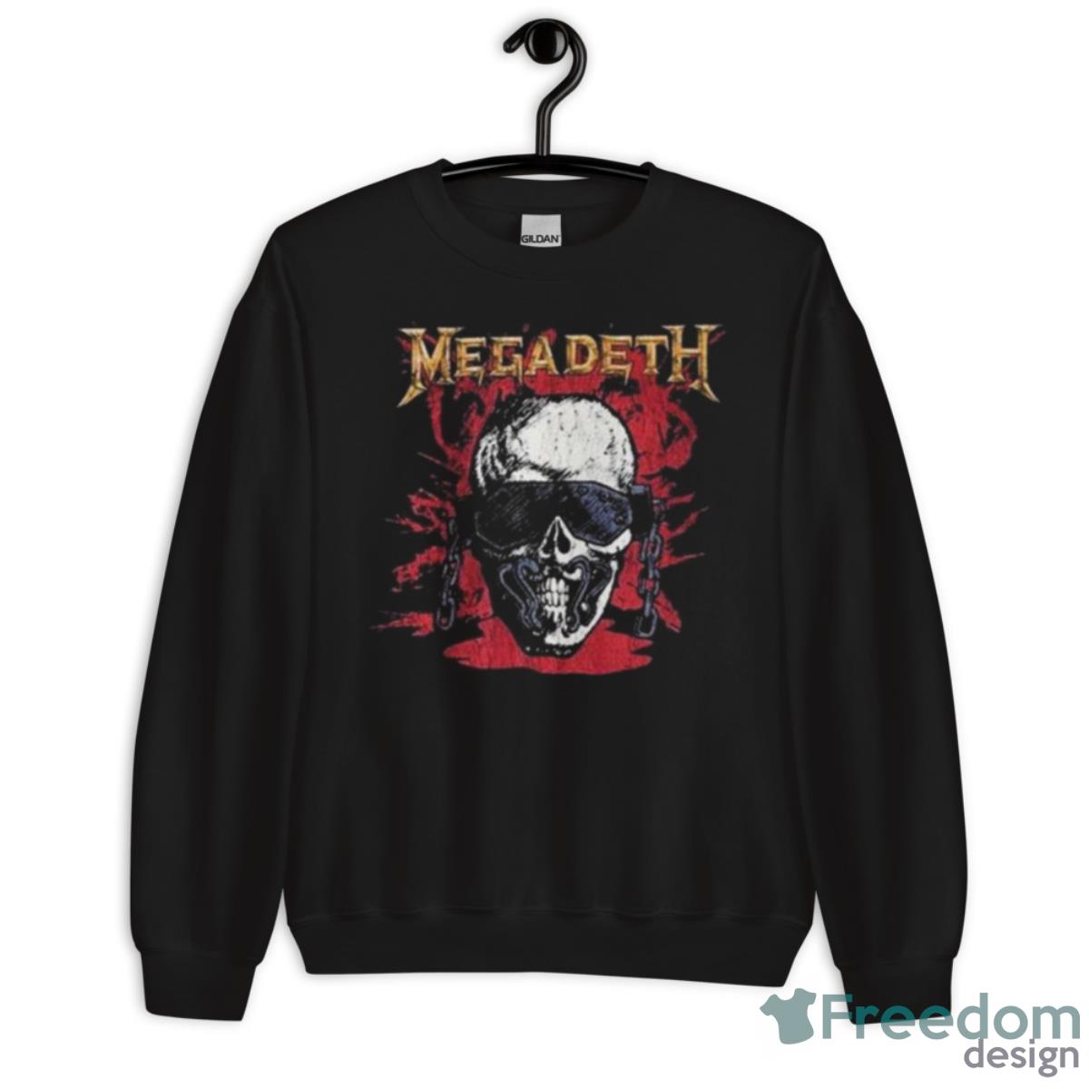 Megadeth Vic Rattlehead Shirt - Unisex Crewneck Sweatshirt