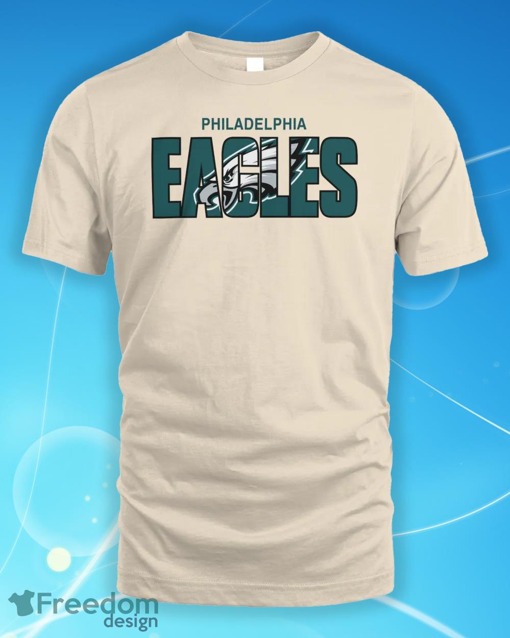Men's New Era Cream Philadelphia 2023 Draft Design T Shirts