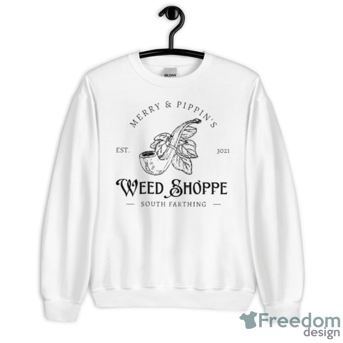 Merry Pippin’s Weed Shoppe Shirt - Unisex Heavy Blend Crewneck Sweatshirt