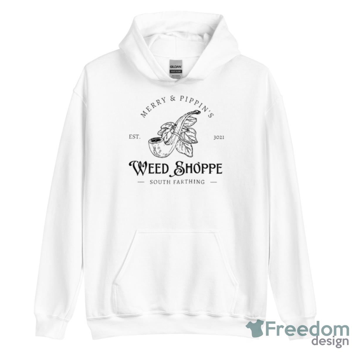 Merry Pippin’s Weed Shoppe Shirt - Unisex Heavy Blend Hooded Sweatshirt Merry Pippin’s Weed Shoppe Shirt - Unisex Heavy Blend Hooded Sweatshirt