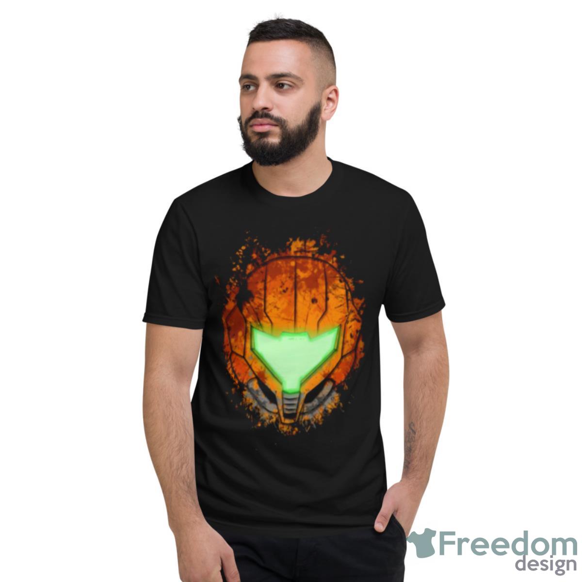 Metroid Prime Remaster Samus Aran Shirt - Short Sleeve T-Shirt