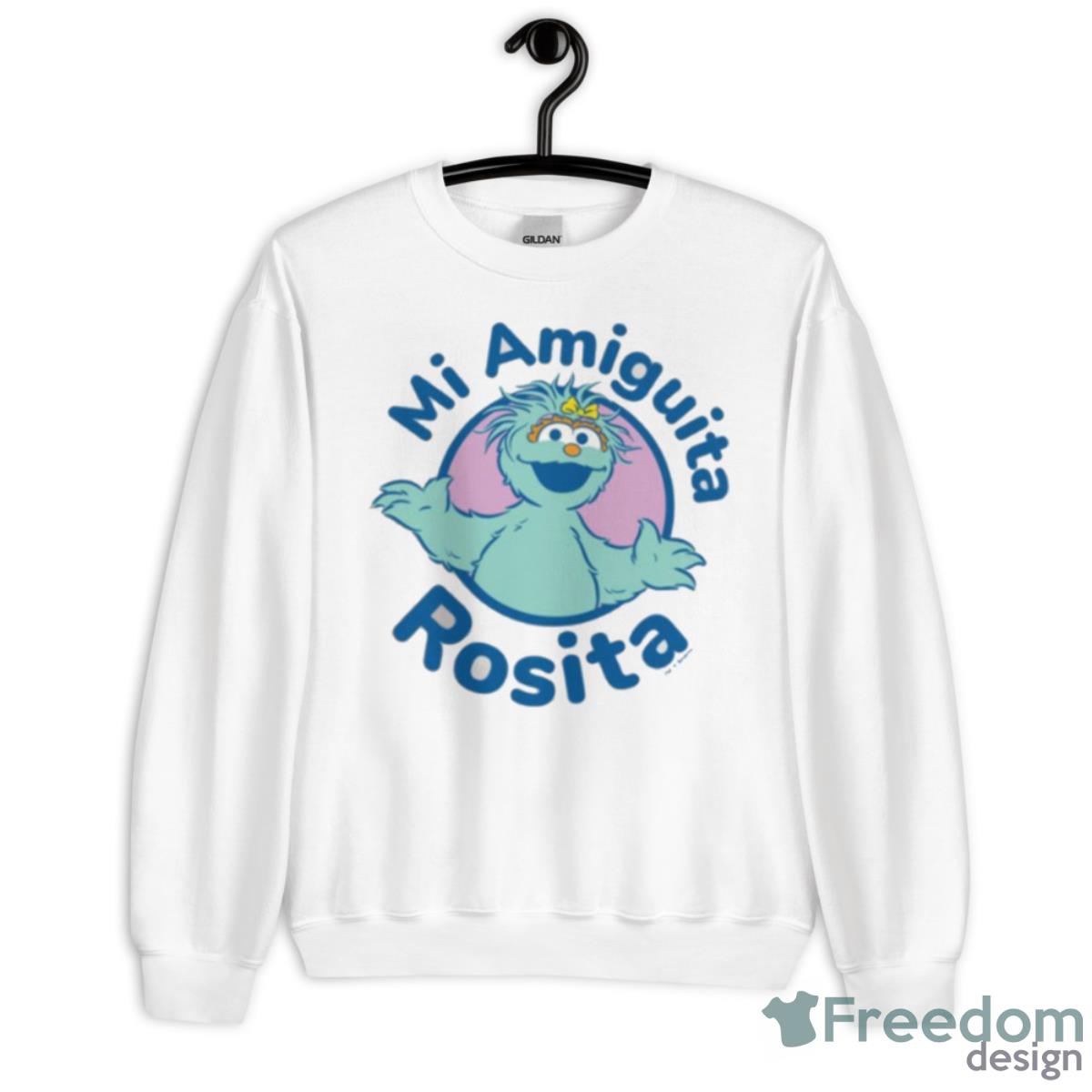 Mi Amiguita Rosita Sesame Street Shirt - Unisex Heavy Blend Crewneck Sweatshirt