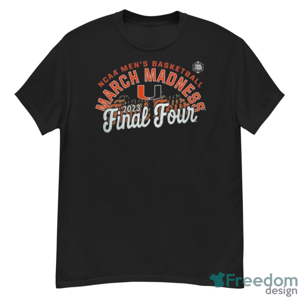 Miami 2023 NCAA Men’s Basketball Tournament March Madness Final Four Shirt - G500 Men’s Classic T-Shirt