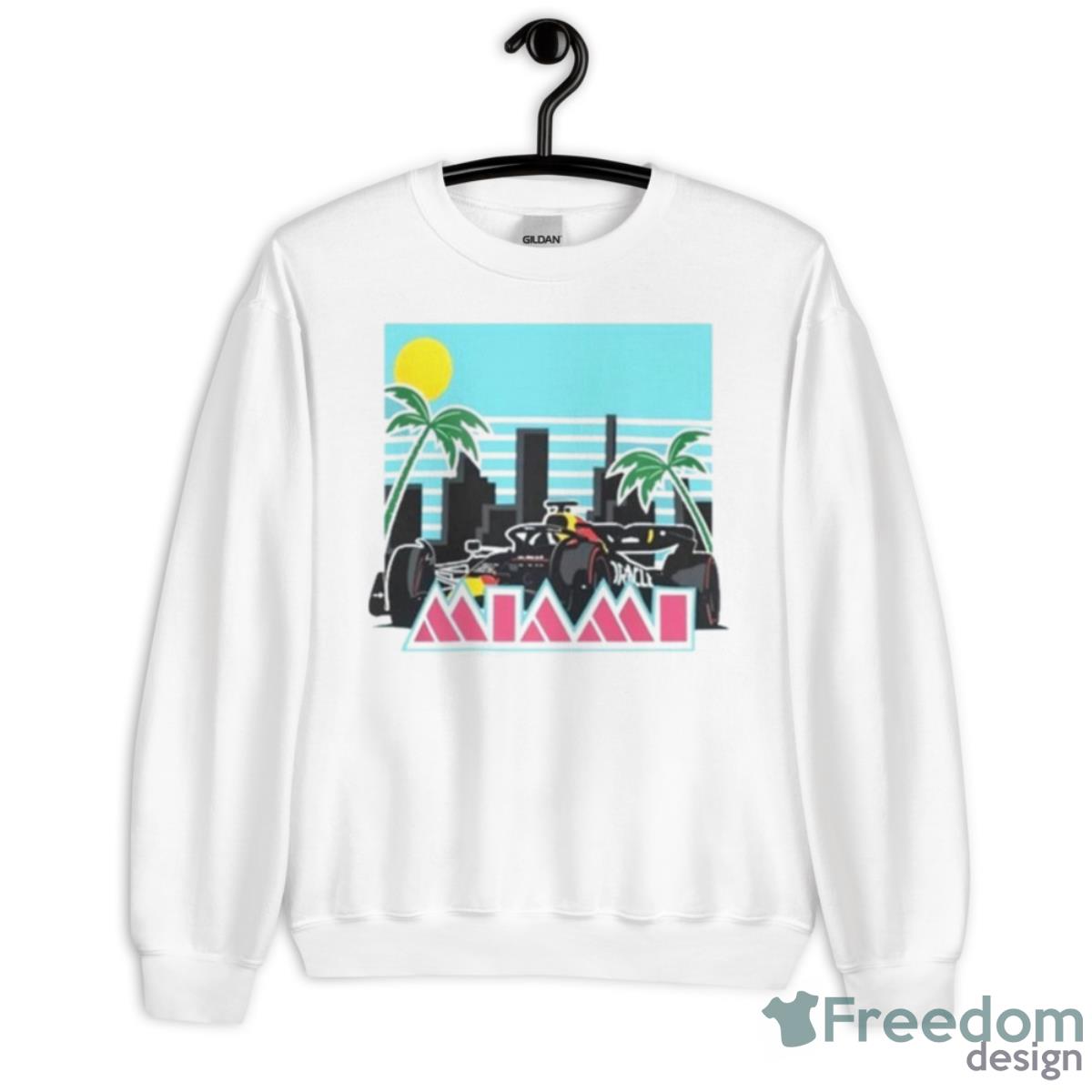 Miami GP Oracle Red Bull Racing 2023 Shirt - Unisex Heavy Blend Crewneck Sweatshirt