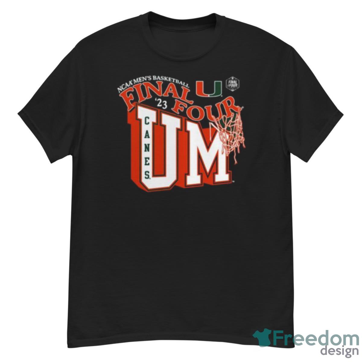 Miami Hurricanes 2023 NCAA Men’s Basketball Final Four Local Shirt - G500 Men’s Classic T-Shirt