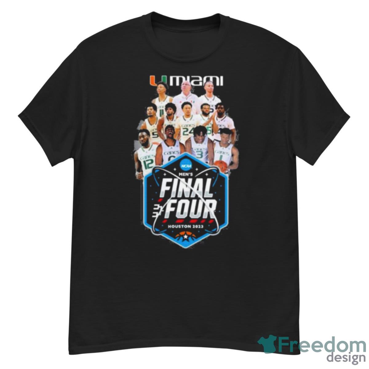 Miami Hurricanes Men’s Basketball 2023 Men’s Final Four Shirt - G500 Men’s Classic T-Shirt