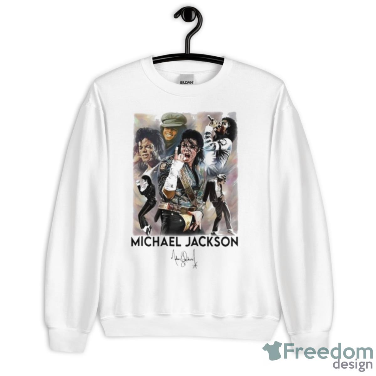 OFF-WHITE Slim Fit Michael Jackson Graphic Print T-Shirt White/Black Men's  - SS19 - US