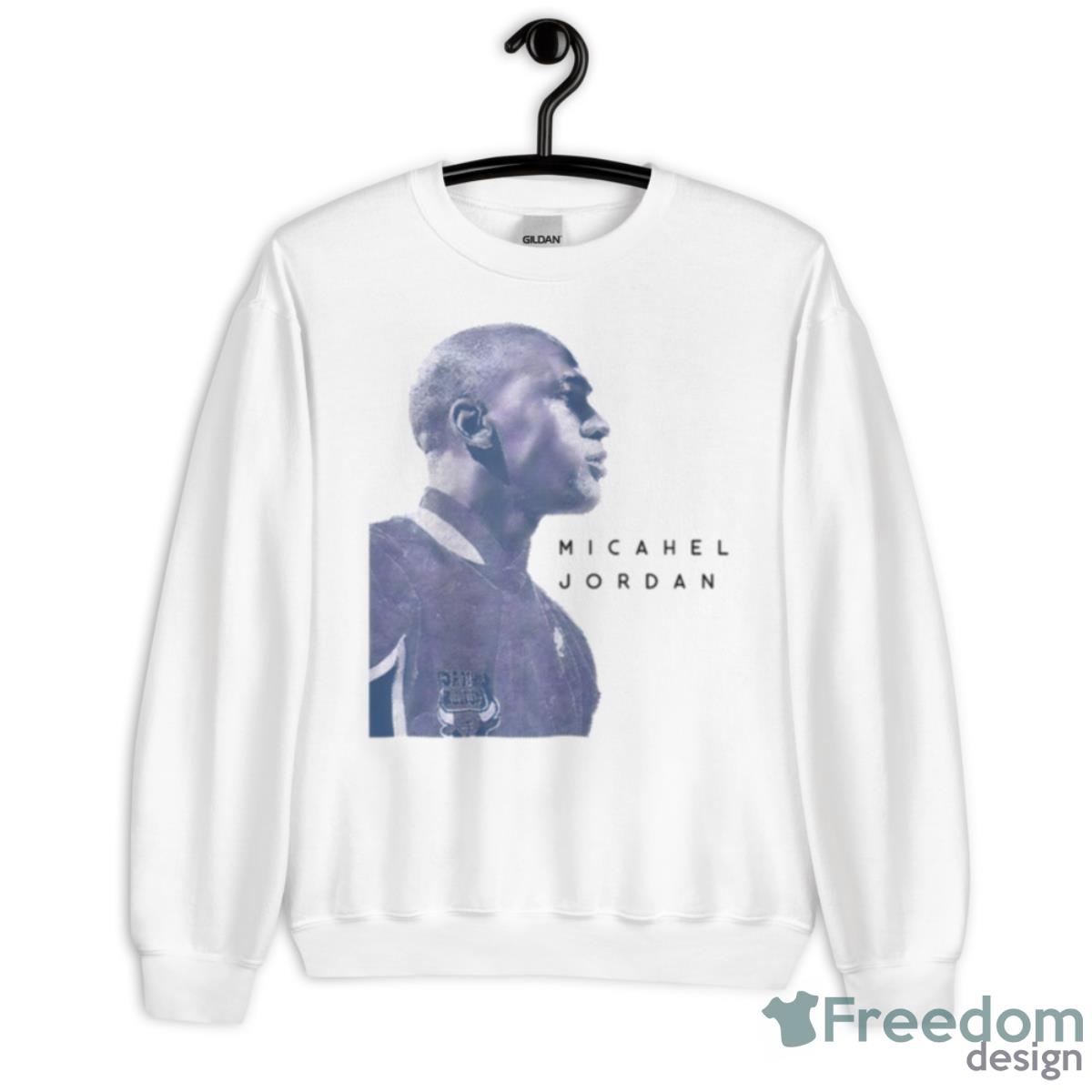 Michael Jordan Tribute Portrait Graphic Shirt - Unisex Heavy Blend Crewneck Sweatshirt