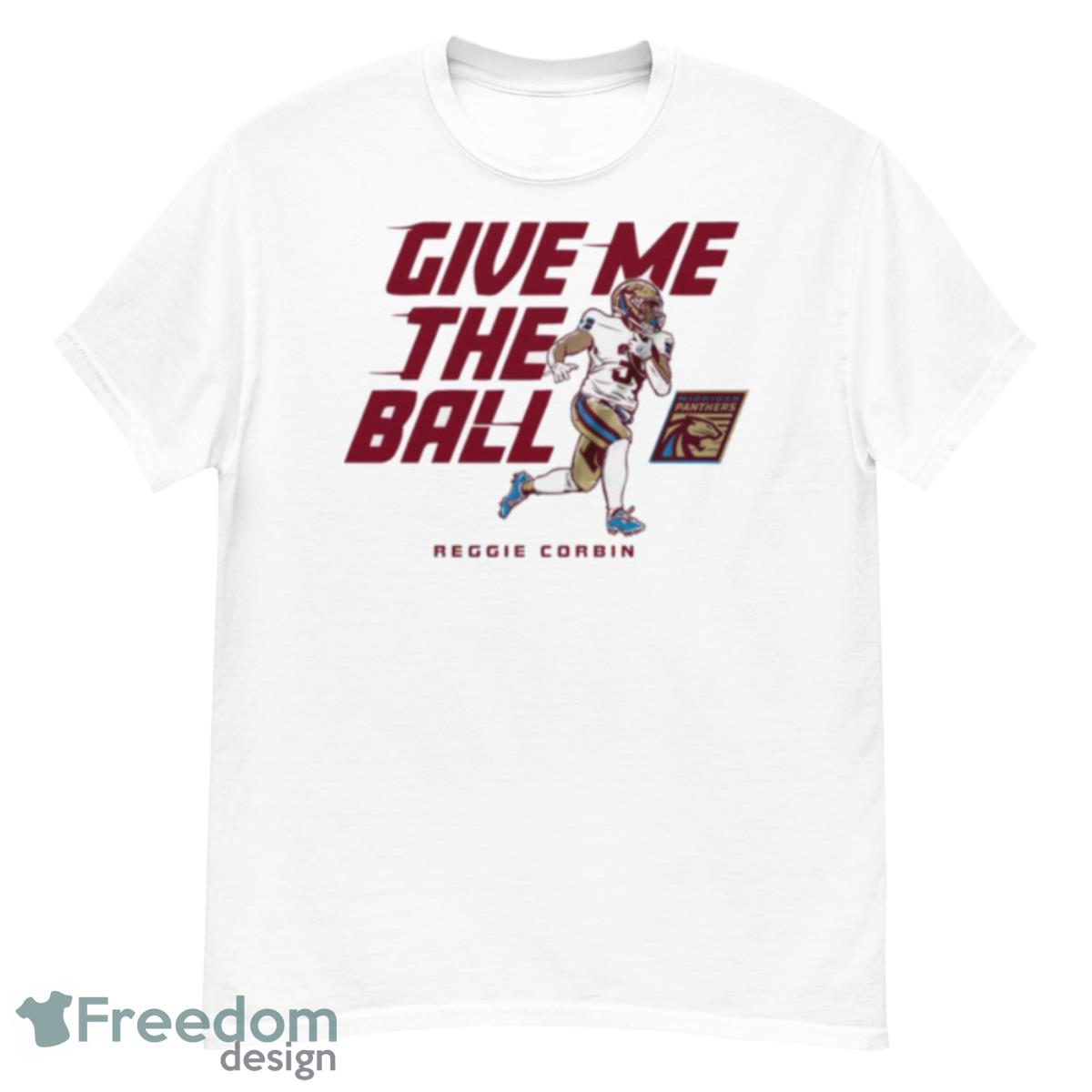 Michigan Panthers Reggie Corbin Give Me The Ball Shirt - G500 Men’s Classic T-Shirt