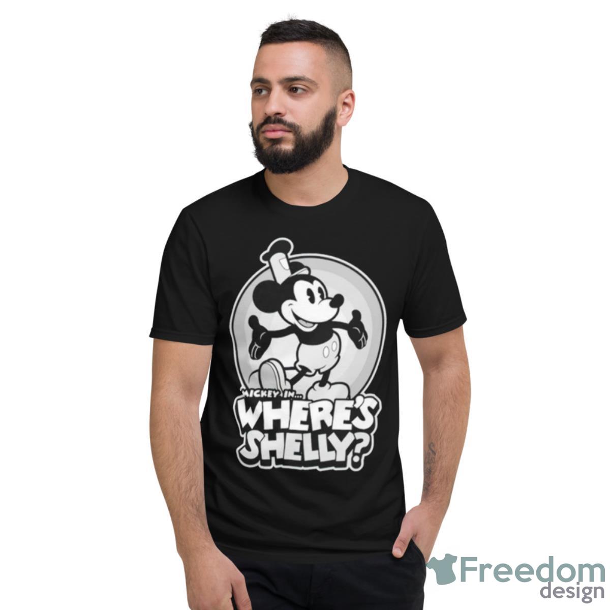 Mickey In Where’s Shelly Shirt - Short Sleeve T-Shirt