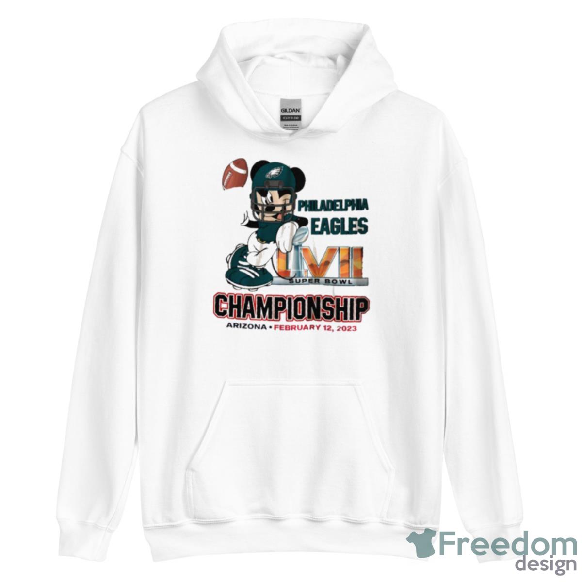 Mickey Mouse Philadelphia Eagles Super Bowl Champion Shirt image Mickey Mouse Philadelphia Eagles Super Bowl Champion Shirt - Unisex Heavy Blend Hooded Sweatshirt