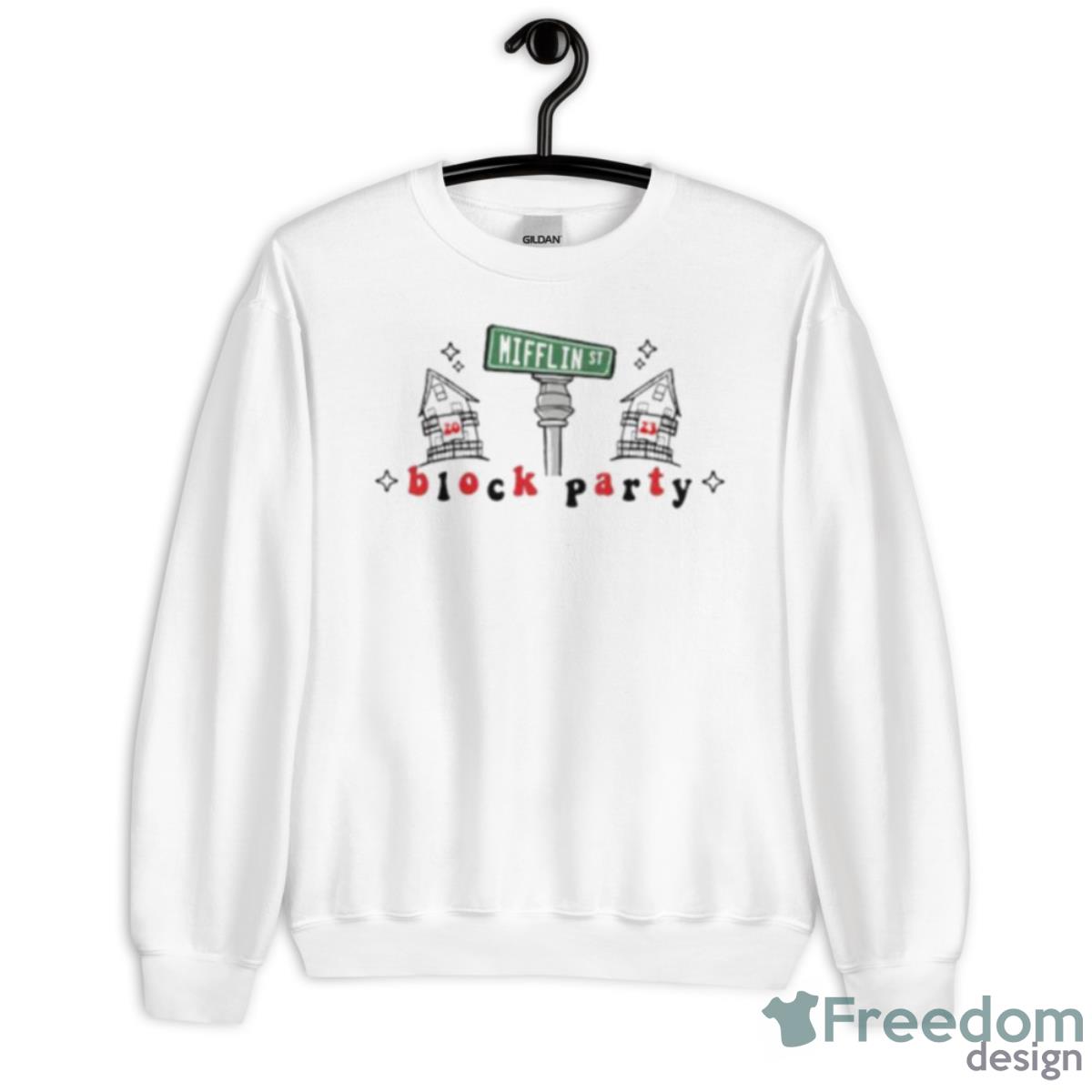 Miflin St Block Party Shirt - Unisex Heavy Blend Crewneck Sweatshirt