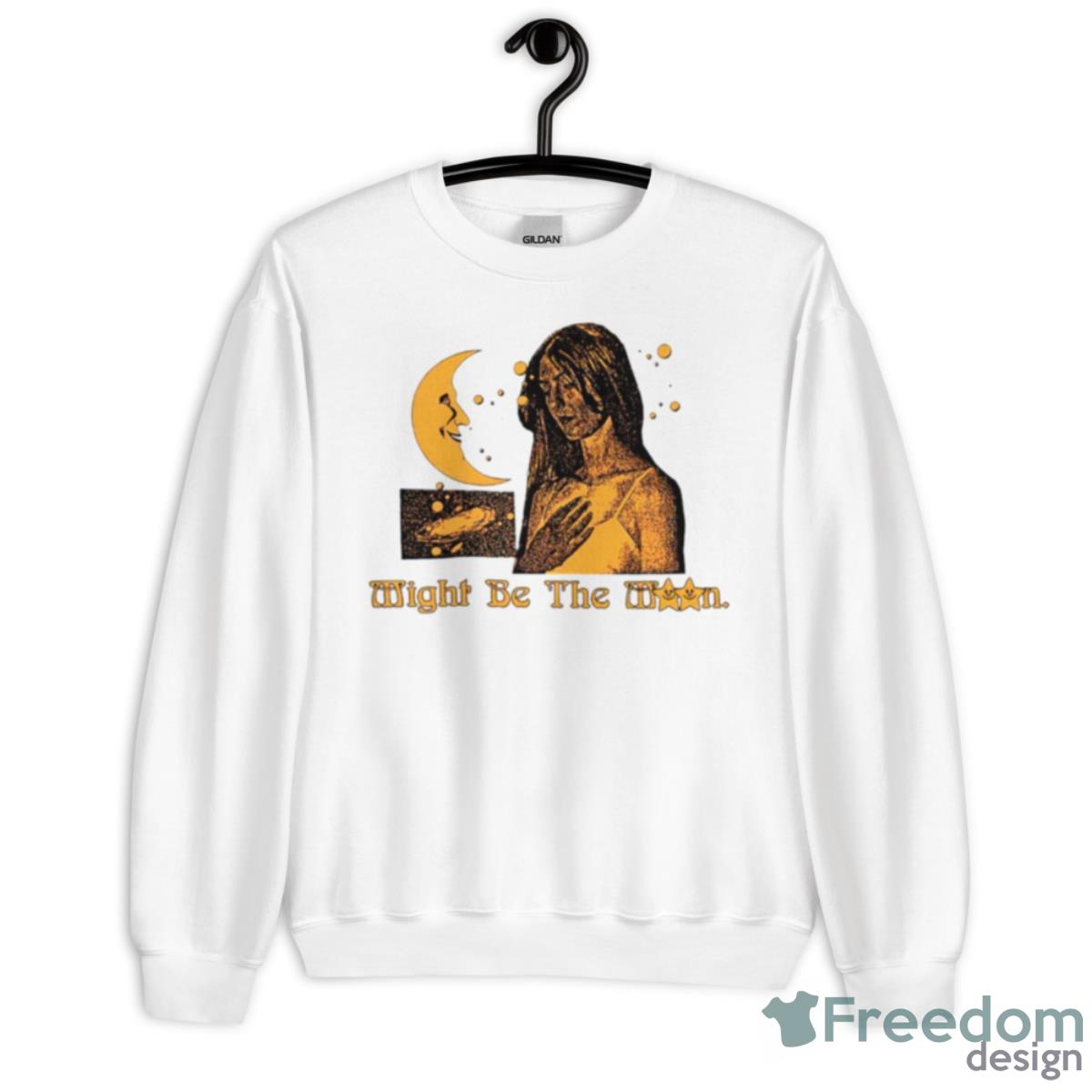 Might Be The Moon Shirt - Unisex Heavy Blend Crewneck Sweatshirt