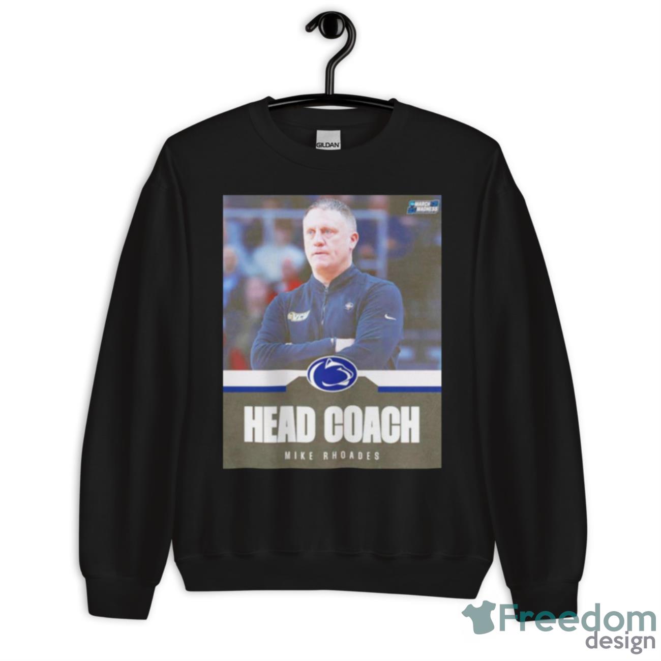 Mike Rhoades Head Coach Penn State Shirt - Unisex Crewneck Sweatshirt Mike Rhoades Head Coach Penn State Shirt - Unisex Crewneck Sweatshirt