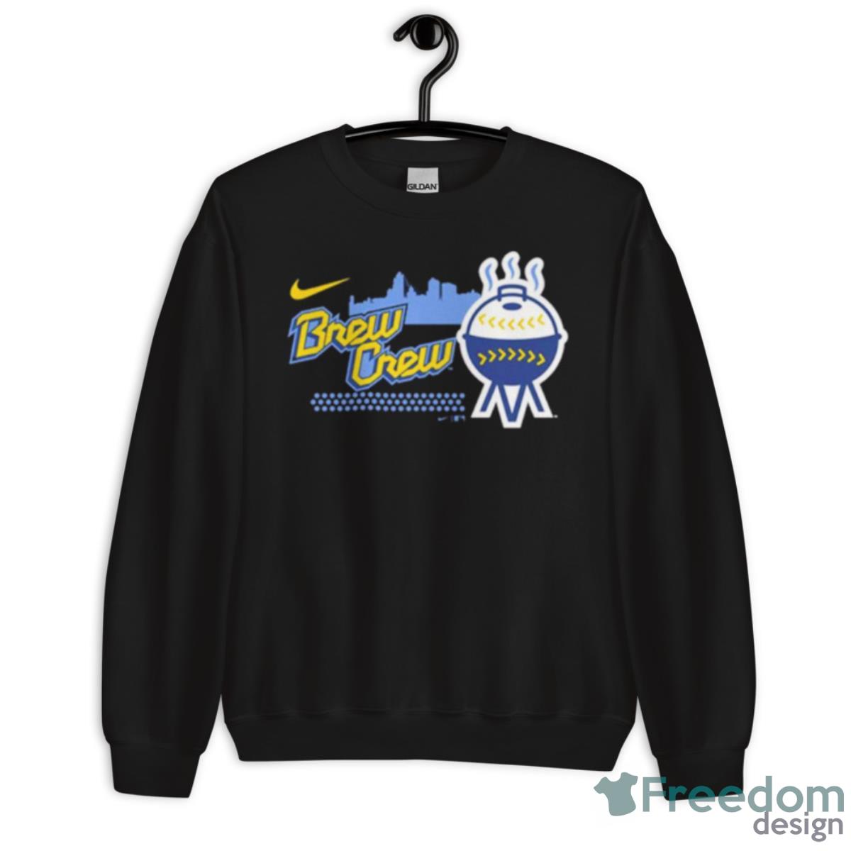 Milwaukee Brewers Nike City Connect Graphic Shirt - Unisex Crewneck Sweatshirt